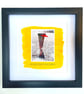 Hatman; framed image, mounted and printed on card and photographic paper - Image 1