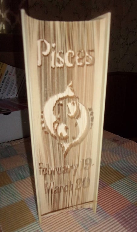 PISCES, Zodiac Sign CUT & FOLD Book Folding Pattern - EMAILED PDF PATTERN