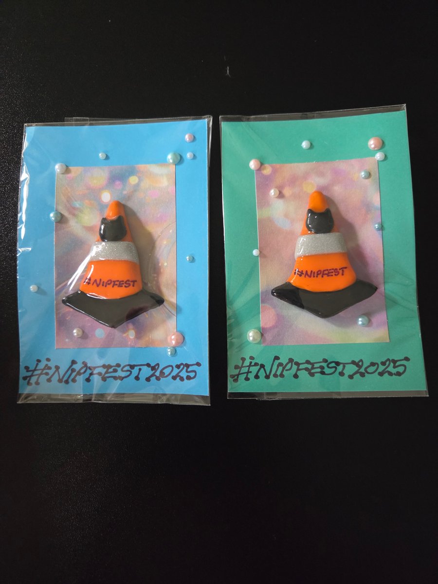 Nipfest - Iconic Traffic cone Fridge Magnet