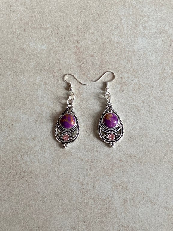 Bohemian Style Drop Earrings