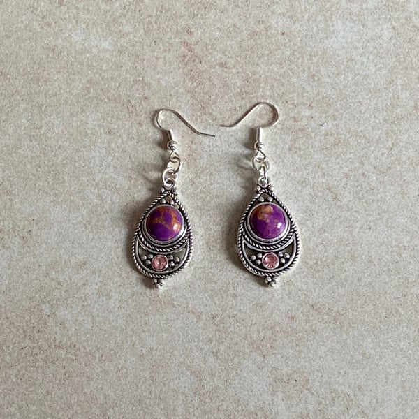 Bohemian Style Drop Earrings
