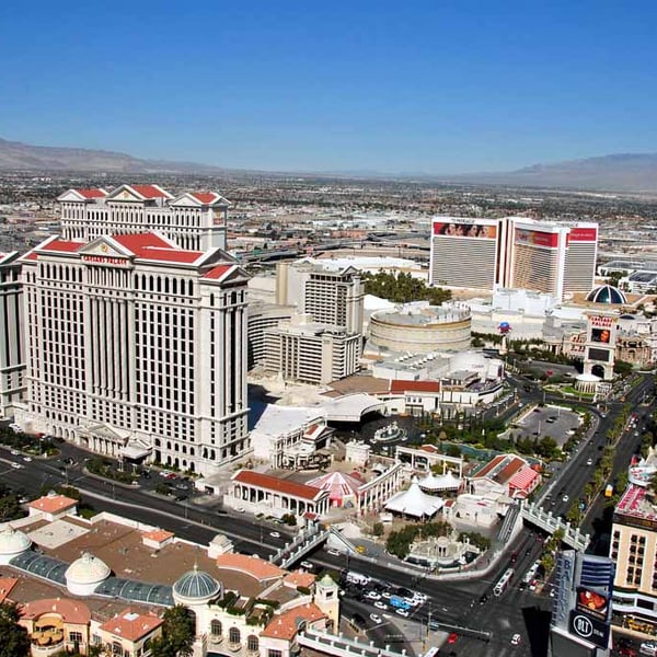 Caesars Palace Las Vegas Strip Nevada America Photograph Print