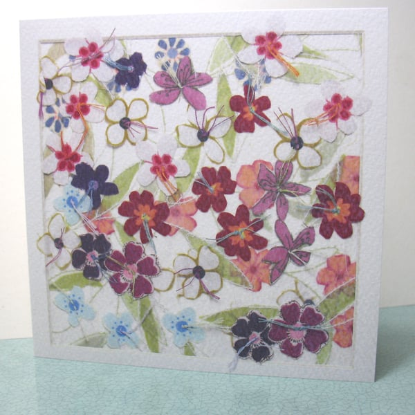 Flower Blossom card