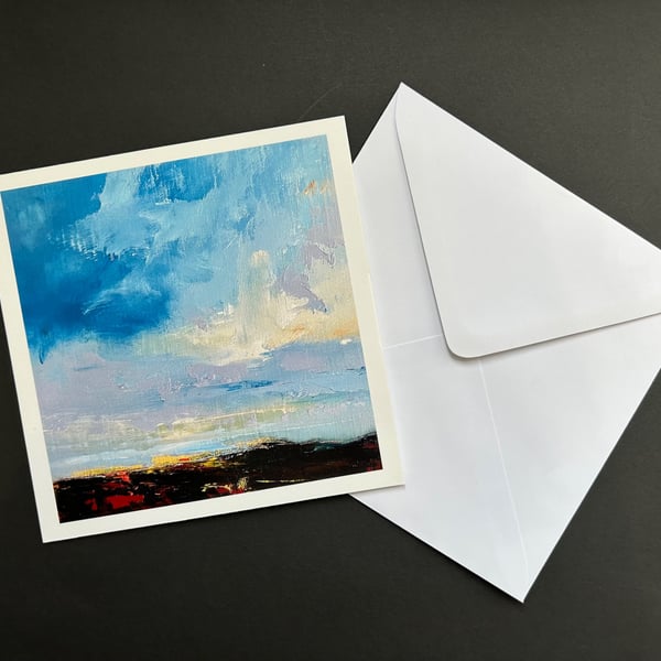 Moorland Freedom - Greeting Card (Art)