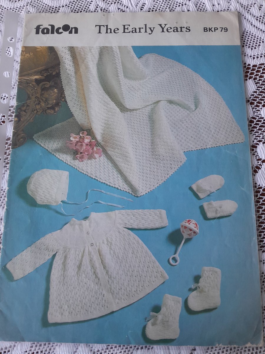 Vintage baby Knitting pattern