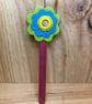  Flower Bookmark. (049) - Image 1