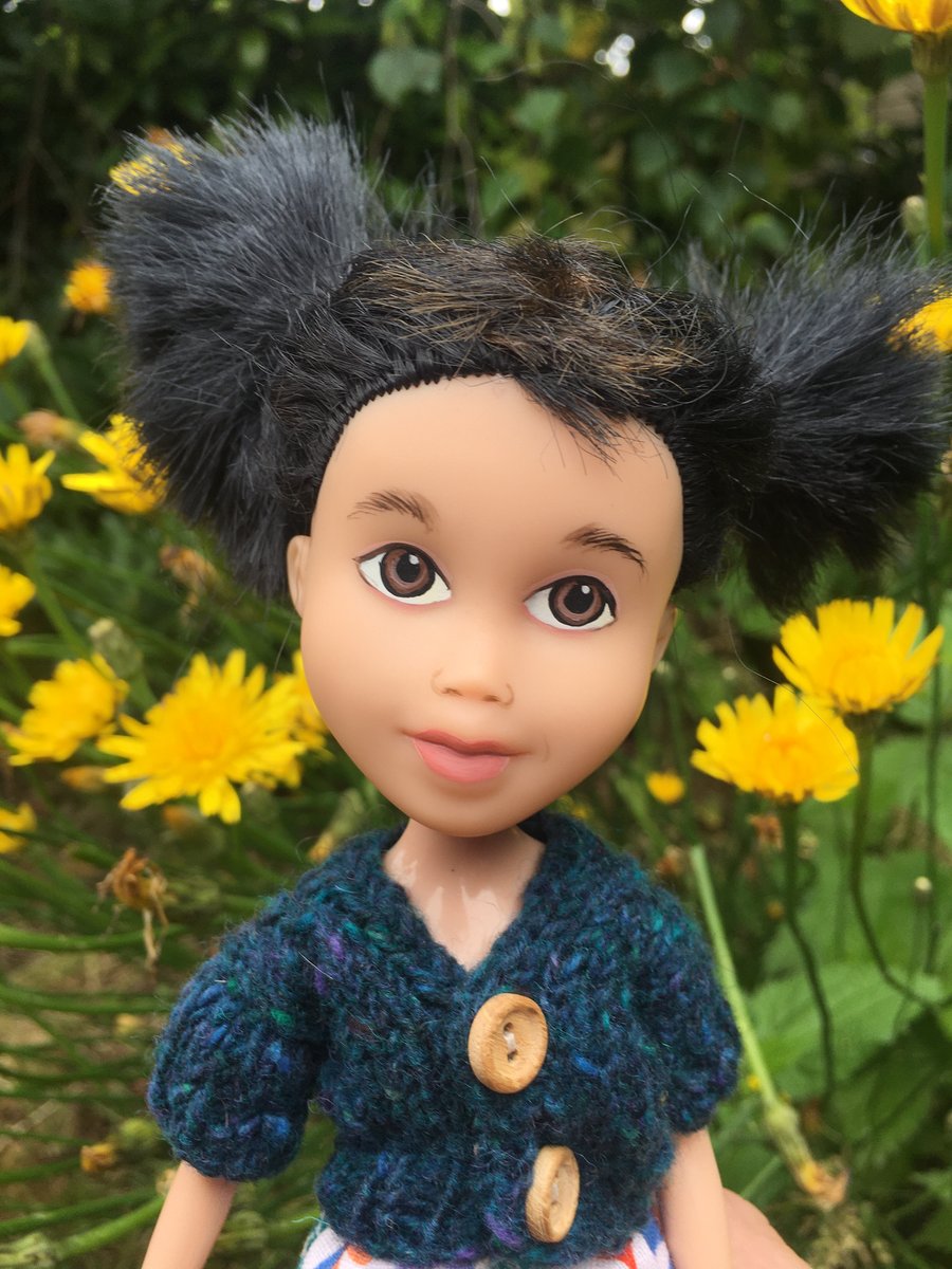 Hand-painted Festival folk doll