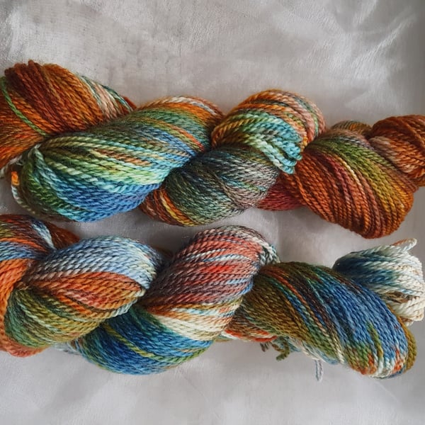 Hand dyed yarn 