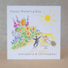 Personalised Happy Wedding Day Card