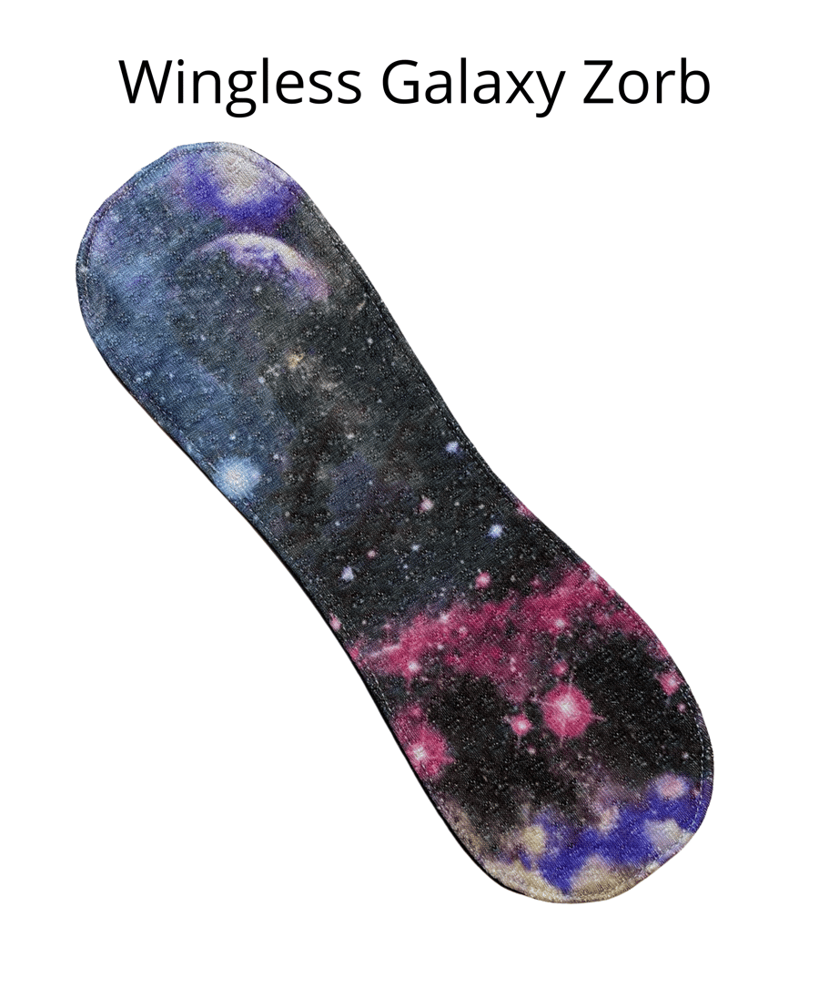 Wingless Ultra thin Galaxy Zorb Reusable Panty Liner Sanitary pads