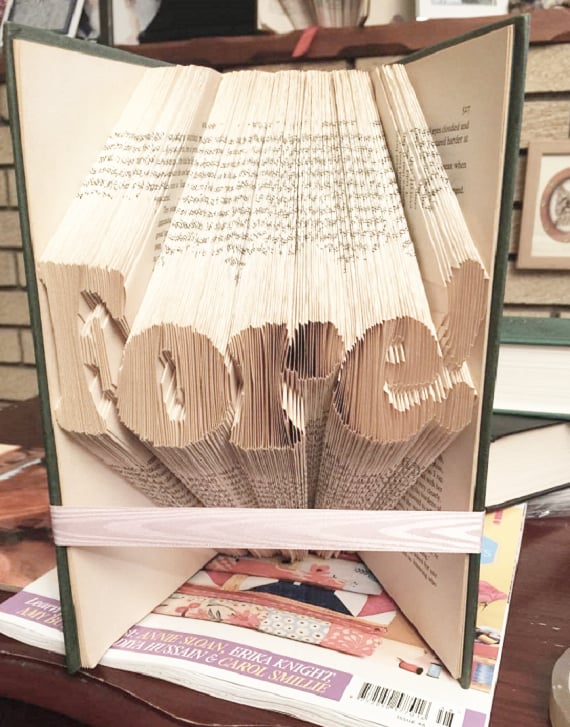 Fore! MMF Book Folding Pattern - EMAILED PDF PATTERN