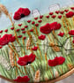 Poppy Fields Hand Embroidery Panel Only - Image 7
