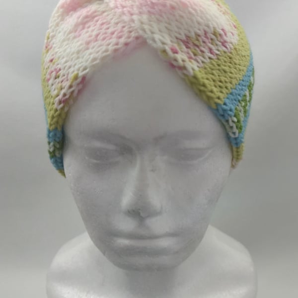 Vintage Style Twist Head Wrap 