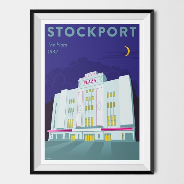 STOCKPORT - The Plaza (Manchester, Cheshire) FREE UK P&P