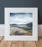 Plockton Thistles, Scotland.  Archival art print by Scottish artist Carol McEwan - Image 2