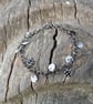 Black & White Button Bracelet - Image 1
