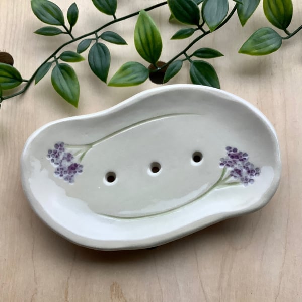 Verbena soap dish