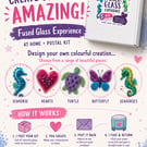 Fused glass experience postal box 
