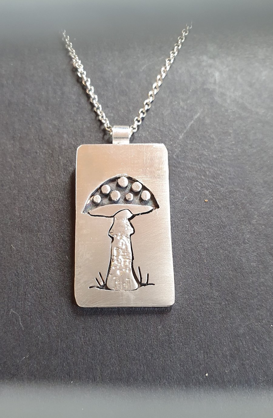Fairy toadstool necklace
