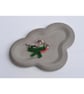 Cloud Concrete Tray: Handmade Modern Minimalist Accessory Dish for Keys or Jewel