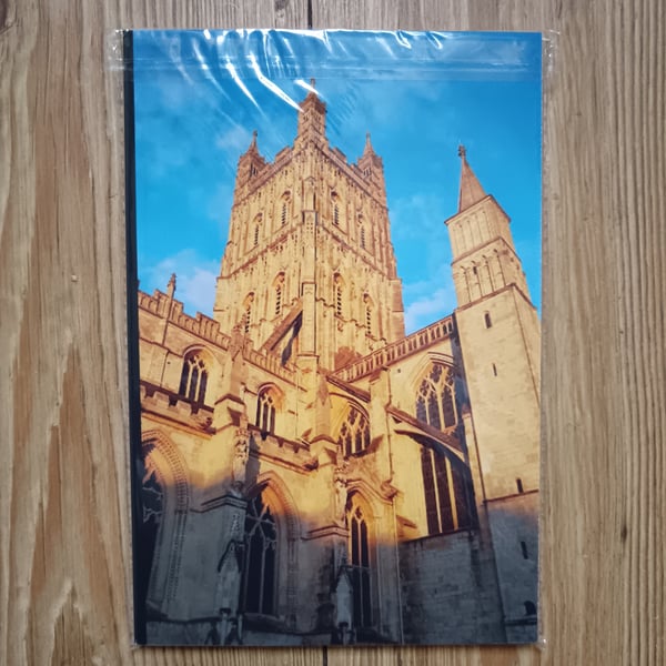 Gloucester Cathedral Photography printed 120 lines notebook 