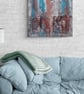 "Water and Sand" Original Abstract Painting  - Image 2