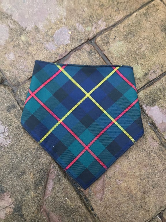 MacLeod Tartan Bandana Bib, babies