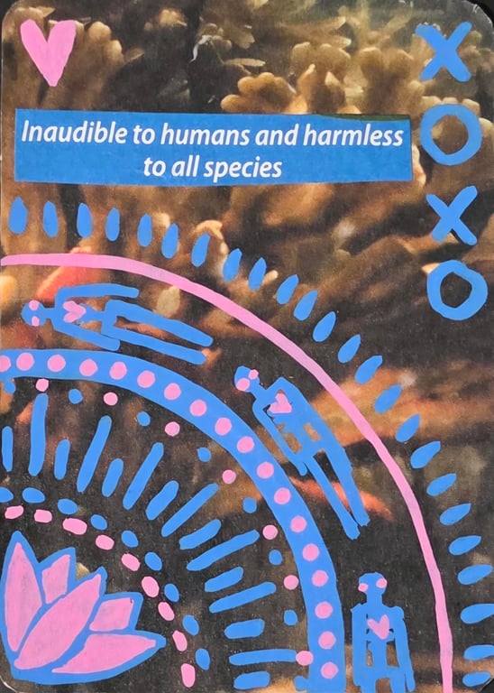 Inaudible to humans and harmless to all species - Surreal Series 2 - ACEO