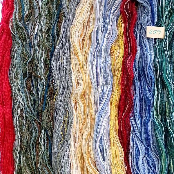 Creative Threads, Textured Yarns, for tapestry, weaving, embroidery, collage