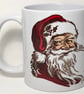 Father Christmas (Two Sides) - 11oz Ceramic Mug for the Festive Season - Image 3