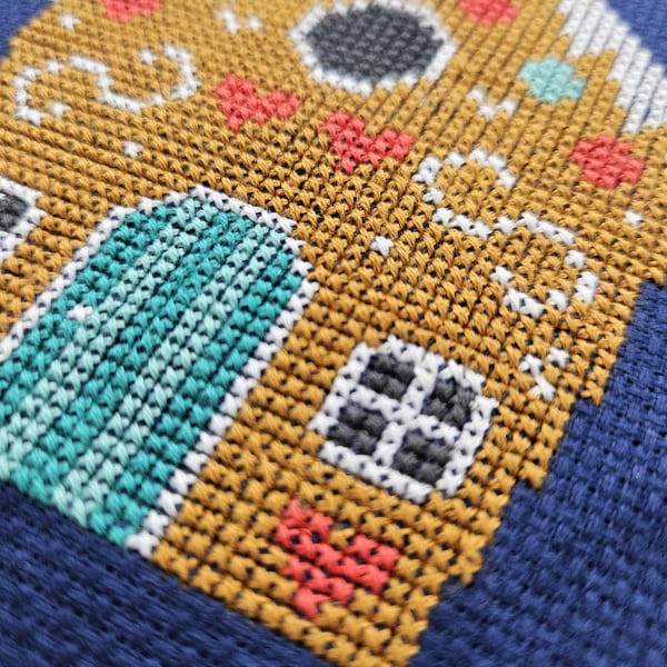 Gingrbread House Christmas Cross Stitch Kit