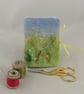 Buttercup Meadow  Needle Book - Embroidered and felted - Image 1