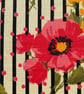 Handmade A5 Journal Sketchbook with 'Woodstock' Floral 1950's Vintage Fabric - Image 3