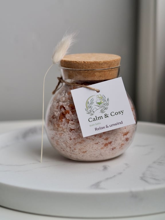 WHITE CHERRY BLOSSOM BATH SALTS 500G