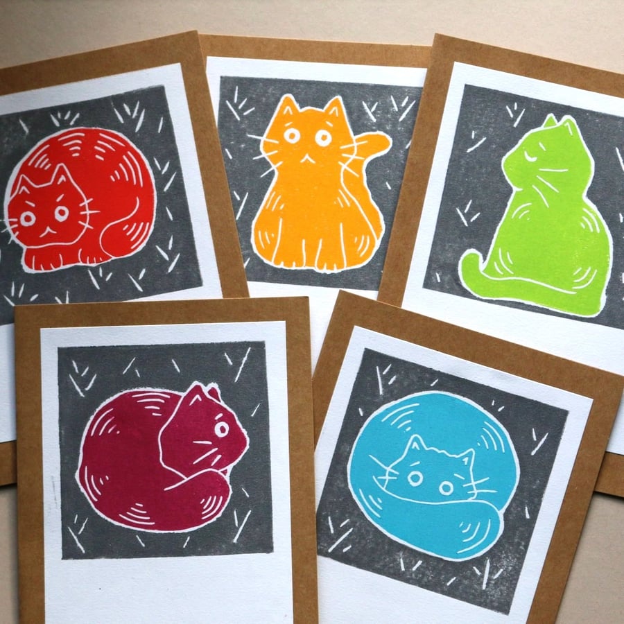 Image of Rainbow Cats Card Bundle