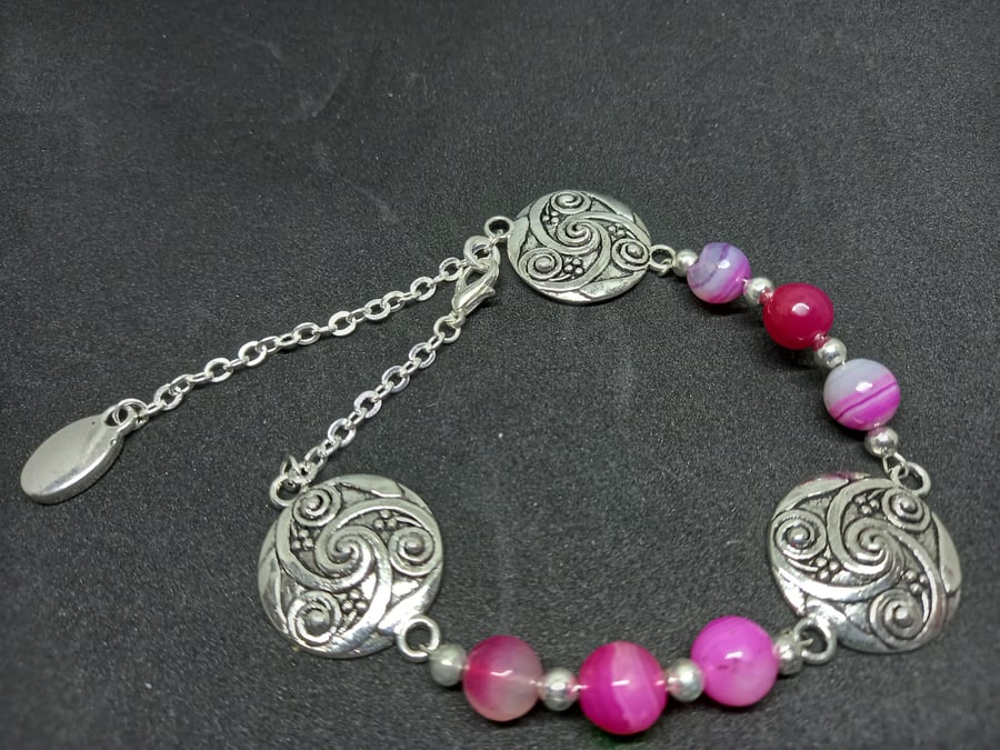 Triskellion bracelet