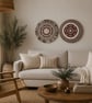 Ijikijolo - Fibre Wall Art - Concentric Circle Design - One of a Kind - Image 9