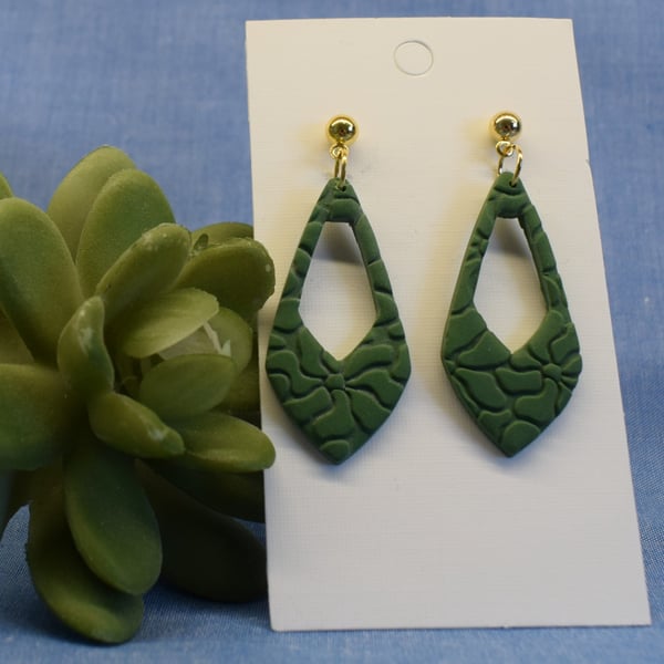 Geometric Cut Out Earrings