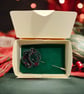 Flower Lapel Pin, Green Flower, Wedding Buttonhole  - Image 4