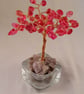 Fuchsia Quartz Gemstone Tree - Image 3