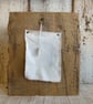 Rustic Shabby Chic Wedding Clock, Vintage Lace Heart Clock - Image 3