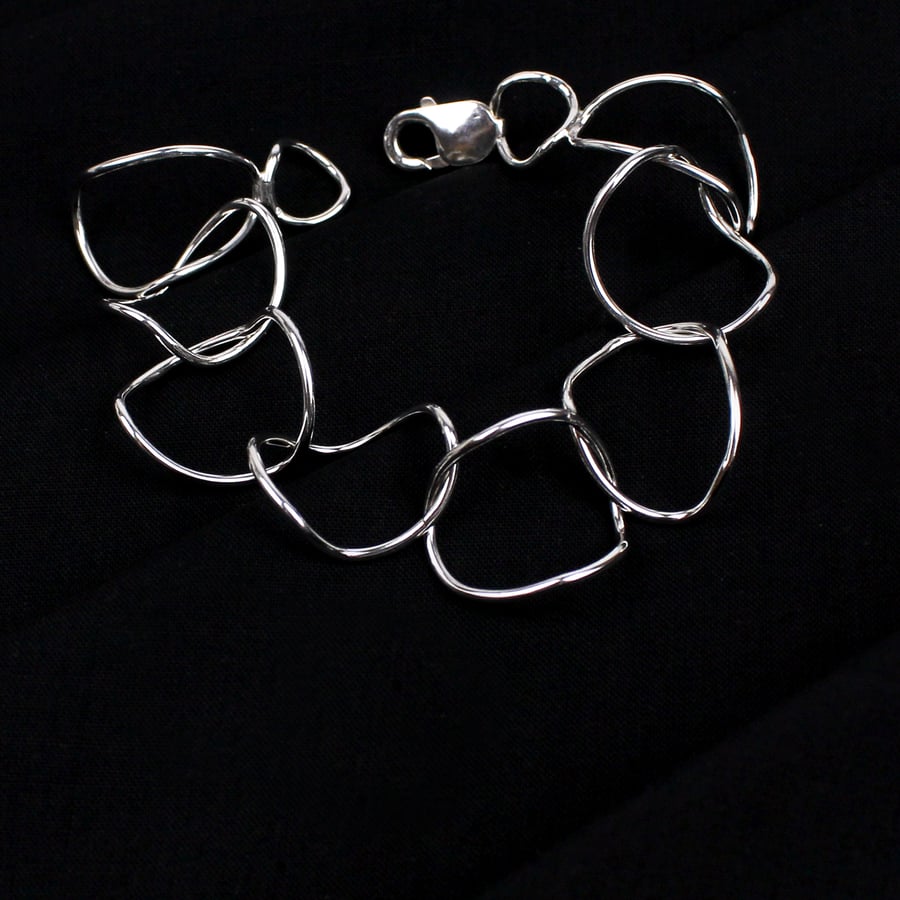 Wire Twist Bracelet.