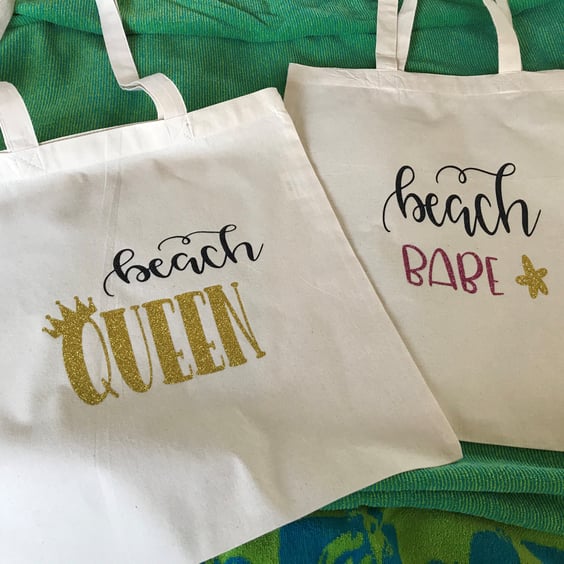 Tote Bags, with slogans on in organic cotton 5oz tote bags with vinyl writing on