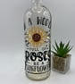 Sunflower bottle light, Yellow floral light up bottle, Roses - Image 2