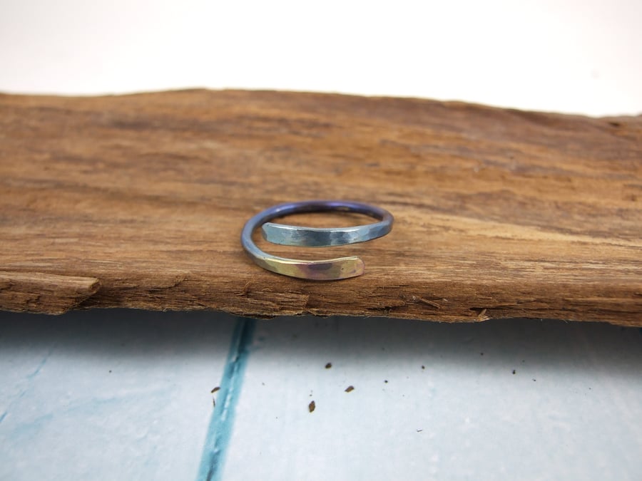 Customer Order - Titanium Wrap Ring