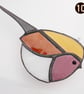 Stained Glass Robin Suncatcher Decoration - Image 2