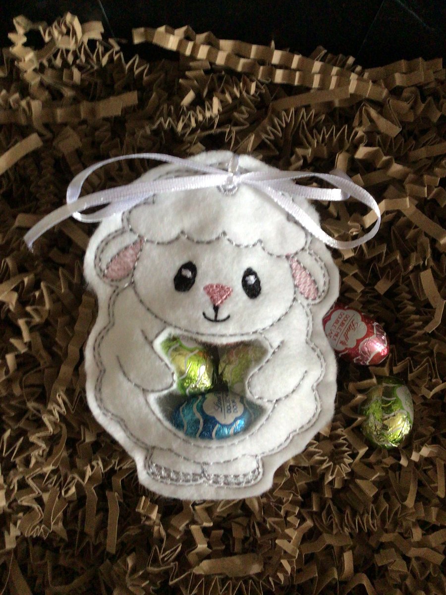 Easter treat bags. Lambs. Small.