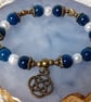  Fresh Water Pearls & Apatite Bracelet - Image 5