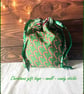 Christmas Gift Bags, Eco Friendly Reusable Drawstring Bag - Image 3