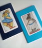 Mini Notebook Set Featuring Rabbits - Image 1